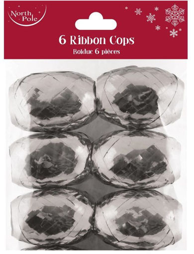 Picture of METALLIC 6PK RIBBON SILVER